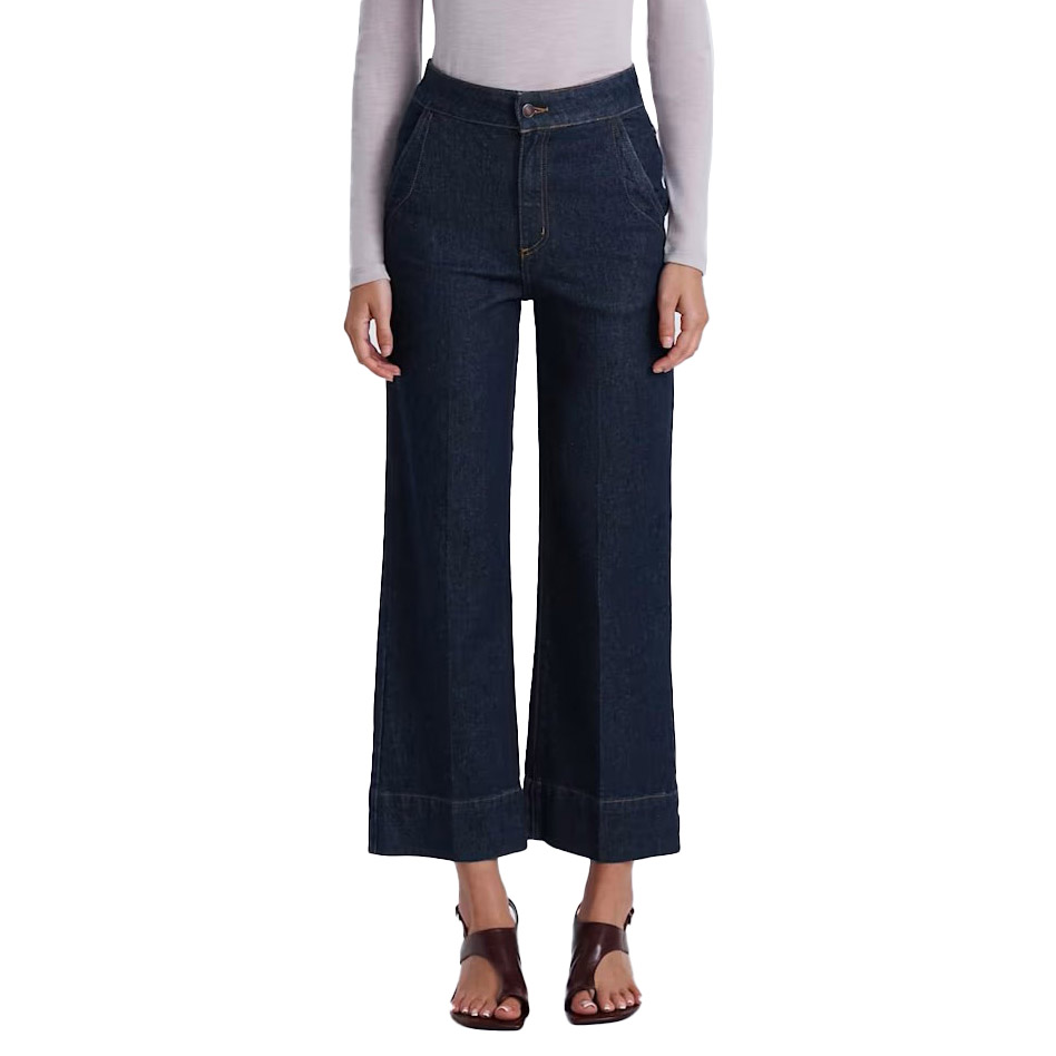 SABA Ava Cropped Wide Leg Jean